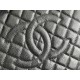 CHANEL Grand Shopping Tote Bag - Black & Silver