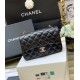 CHANEL Mini Classic Flap Bag in Lambskin- Black