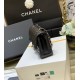 CHANEL Mini Classic Flap Bag in Lambskin- Black