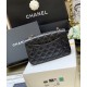 CHANEL Mini Classic Flap Bag in Lambskin- Black