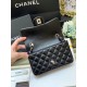 CHANEL Mini Classic Flap Bag in Lambskin- Black