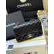 CHANEL Mini Classic Flap Bag in Grained Calfskin- Black