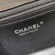 CHANEL Mini Classic Flap Bag in Grained Calfskin- Black