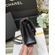 CHANEL Samll Classic Flap Bag in Lambskin - Black