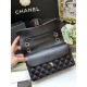 CHANEL Samll Classic Flap Bag in Lambskin - Black