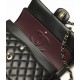 CHANEL Classic 11.12 Flap Bag in Lambskin - Black