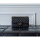 CHANEL Classic 11.12 Flap Bag in Lambskin - Black