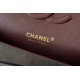 CHANEL Classic 11.12 Flap Bag in Lambskin - Black