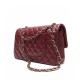 CHANEL Classic 11.12 Flap Bag in Lambskin - Red