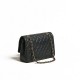 CHANEL Classic 11.12 Flap Bag in Grained Calfskin - Black & Gold