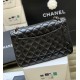 CHANEL Large Classic Flap Bag in Lambskin - Black