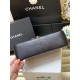 CHANEL Large Classic Flap Bag in Grained Calfskin - Black & Gold