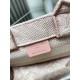 Dior Mini Book Tote Pink Toile de Jouy Embroidery