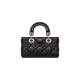 Dior Micro Lady D-Joy Bag in Cannage Lambskin - Black 