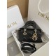 Dior Micro Lady D-Joy Bag in Cannage Lambskin - Black 