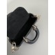 Dior Micro Lady D-Joy Bag in Cannage Lambskin - Black 