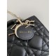 Dior Micro Lady D-Joy Bag in Cannage Lambskin - Black 