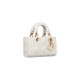 Dior Micro Lady D-Joy Bag in Cannage Lambskin - Latte