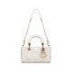 Dior Micro Lady D-Joy Bag in Cannage Lambskin - Latte