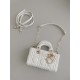 Dior Micro Lady D-Joy Bag in Cannage Lambskin - Latte