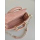 Dior Micro Lady D-Joy Bag in Cannage Lambskin - Rose des Vents