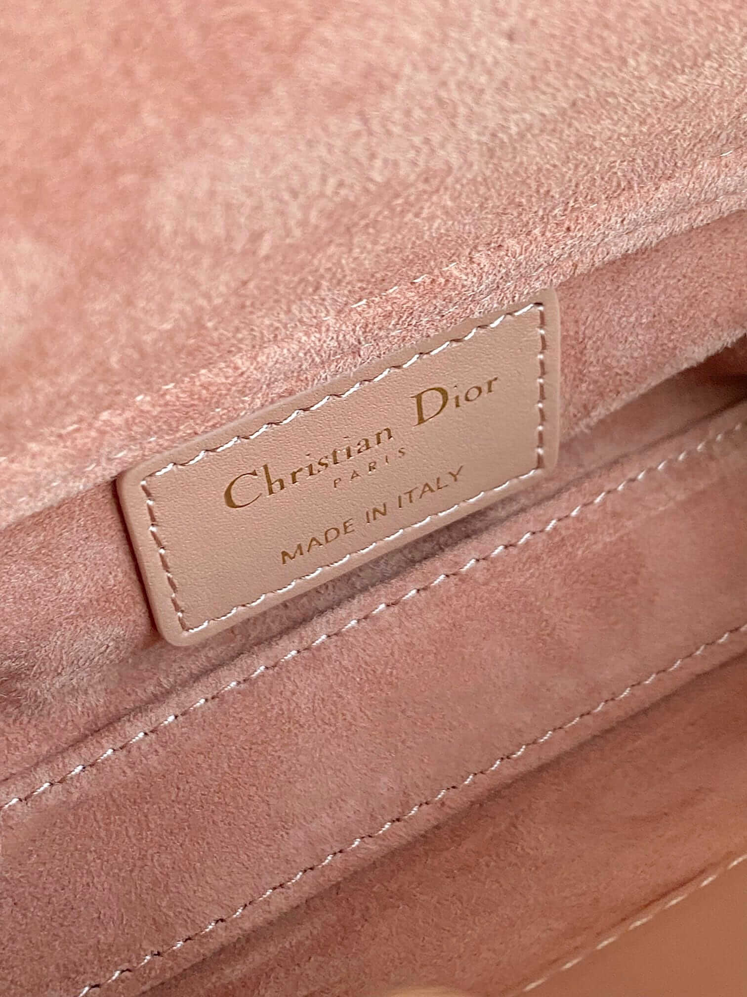 Dior Micro Lady D-Joy Bag in Cannage Lambskin - Rose des Vents