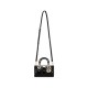 Dior Micro Lady D-Joy Bag in Patent Cannage Calfskin - Black 