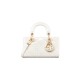 Dior Micro Lady D-Joy Bag in Patent Cannage Calfskin - Latte