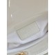 Dior Micro Lady D-Joy Bag in Patent Cannage Calfskin - Latte