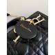 Dior Small Lady D-Joy Bag in Cannage Lambskin - Black