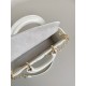 Dior Small Lady D-Joy Bag in Cannage Lambskin - Latte