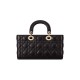 Dior Medium Lady D-Joy Bag in Cannage Lambskin - Black 