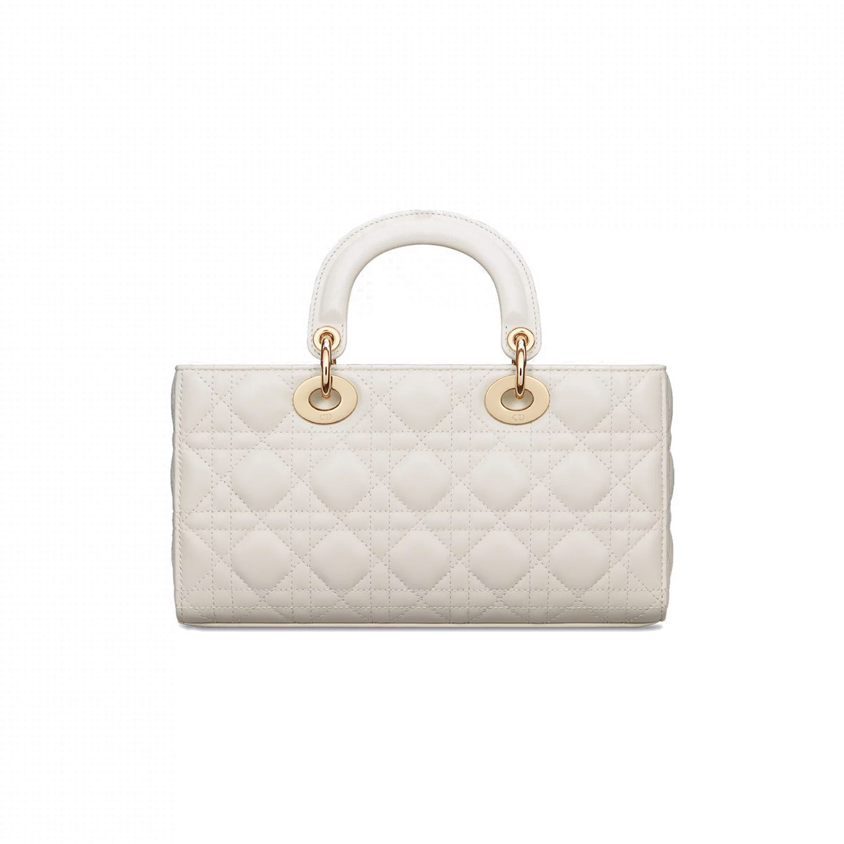 Dior Medium Lady D-Joy Bag in Cannage Lambskin - Latte