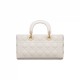 Dior Medium Lady D-Joy Bag in Cannage Lambskin - Latte