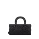 Dior Medium Lady D-Joy Bag in Cannage Calfskin - Ultramatte Black 