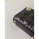 Dior Micro Lady Dior Bag in Cannage Lambskin - Black