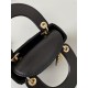 Dior Micro Lady Dior Bag in Cannage Lambskin - Black