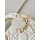 Dior Micro Lady Dior Bag in Cannage Lambskin - Latte