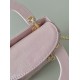 Dior Mini Lady Dior Bag in Cannage Lambskin - Pink