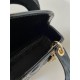 Dior Mini Lady Dior Bag in Patent Cannage Calfskin - Black