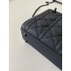 Dior Mini Lady Dior Bag in Cannage Calfskin - Ultramatte Black