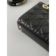 Dior Small Lady Dior Bag in Cannage Lambskin - Black