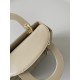 Dior Small Lady Dior Bag in Cannage Lambskin - Sand Colored