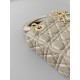 Dior Small Lady Dior Bag in Cannage Lambskin - Sand Colored