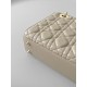 Dior Small Lady Dior Bag in Cannage Lambskin - Sand Colored