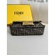 FENDI TIMELESS Baguette Mini Brown FF Jacquard Fabric Bag