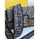 FENDI TIMELESS Baguette Brown FF Jacquard Fabric Bag