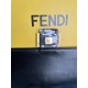 FENDI TIMELESS Baguette Black Nappa Leather Bag With FF Motif