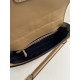 FENDI TIMELESS Baguette Beige Nappa Leather Bag With FF Motif