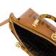 FENDI By The Way Mini Brown Boston Bag In Leather